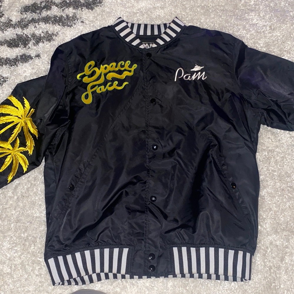 Rare SPACE FACE X PAM button up jacket size large
